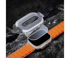 „Tech-Protect Easy Set+“ 2 grūdinto stiklo pakuotė, skirta „Huawei Watch GT 5 41 mm“ – skaidri.