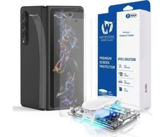 Apsauginis stiklas Whitestone DOME GLASS 2-pack Samsung Galaxy WITH FOLD 4