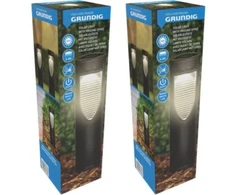 Grundig Grundig Saulės LED lemputė su įžeminimo smaigu G657 Juoda
