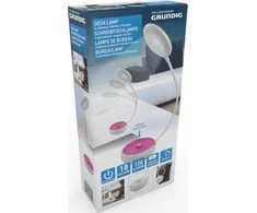 Grundig - sulankstoma LED biuro lempa 15 cm (rožinė)