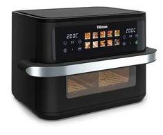 Gruzdintuvė Tristar Dualzone Flex Airfryer | FR-9078 | Power 2800 W | Capacity 10 L | Hot air technology | Juodas