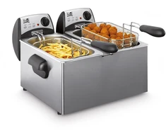 Gruzdintuvė Dd Print Fritel FR 1355 DUO, 1,5kg, 6 l, dvigubas, rotacinis, 4400 W