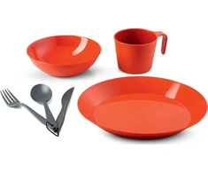 GSI Outdoors Cascadian 1 asmens stalo komplektas, terakotos