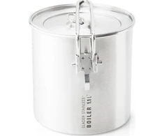 JAV GSI Outdoors Glacier Stainless Boiler 1,1 L nerūdijančio plieno turistinis puodas