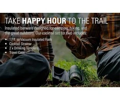 Gsi Outdoors Izoliuotas kokteilių rinkinys, žalias