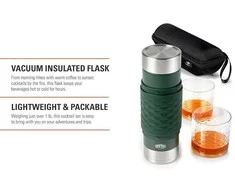 Gsi Outdoors Izoliuotas kokteilių rinkinys, žalias