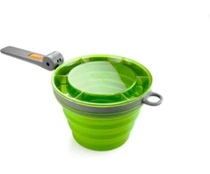 GSI Outdoors Puodelis sulankstomas „Fairshare“ puodelis, žalias, 625 ml (79203)