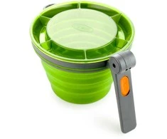 GSI Outdoors Puodelis sulankstomas „Fairshare“ puodelis, žalias, 625 ml (79203)