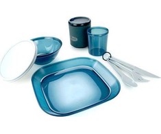 GSI Outdoors Infinity mėlynas žygio rinkinys
