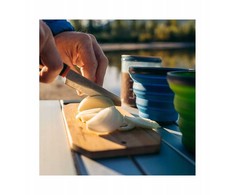 GSI Outdoors Santoku paruošimo rinkinys, pilkas, natūralus