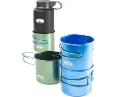 GSI Outdoors Steel Tourist Bottle Cup Mėlyna 591 ml