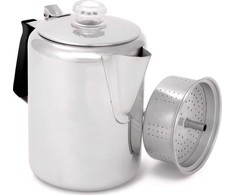 GSI Outdoors Virdulys Glacier Stainless 9 puodelių puodas