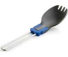 Kelioninis šakutšaukštis GSI Outdoors Folding Foon - Mėlyna