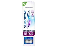 GSK Sensodyne Klinikinė dantų pasta „Active Baltas“ su fluoru, 75 ml