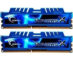 RAM G.Skill RipjawsX, DDR3, 16 GB, 1600 MHz, CL9 (F3-1600C9D-16GXM)