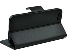 Oem FANCY Book dėklas skirtas Xiaomi Redmi 6a juodos spalvos