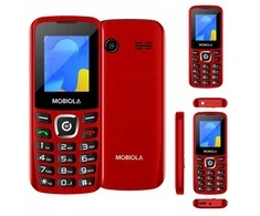 Mobilusis telefonas Mobiola MB3020 dviejų SIM kortelių, raudonas