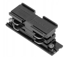 GTV Elektrinė jungtis trifazėms X-RAIL šynoms, 68x21 mm, juoda