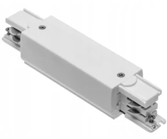 GTV Elektrinė jungtis X-RAIL trifazėms šynoms, galima maitinti, 166x35 mm, balta