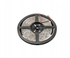 GTV Blykstės 2835, 600 LED šiltai baltos spalvos, 60W, atsparios vandeniui 10 mm, ritinėlis 5