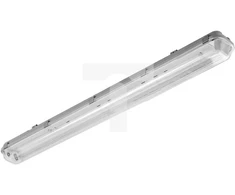 GTV G-TECH Hermetiškas šviestuvas 1x120 T8 LED-J, G13, AC220-240V, 50/60Hz, IP65, IK06, ABS/PS, pilkas