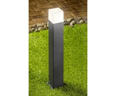 GTV Sodo šviestuvas LARGO-P 80, E27, MAX.15W, IP44, AC220-240V, 50-60Hz, tvirtinimo stovas, gr