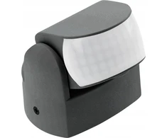 GTV Judesio jutiklis CR-9 mini, maks.1200W,AC220-240V,50/60Hz,180°/360°,maks.12m,IP65,LED,juod