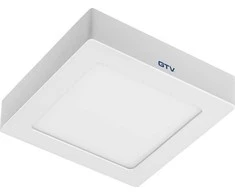 GTV LED šviestuvas MATIS PLUS, 13W, 1020lm, AC220-240V, 50/60Hz, 120°, 3000K, paviršinis apšvi