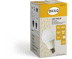 Okko GTV LED lemputė A60 9W E27 840LM 4000K matinė