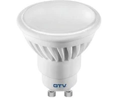 GTV LED lemputė 10W, GU10, SMD 2835, šiltai balta, AC220-240V, šviesos kampas 120°, 720lm, 87m