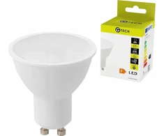 GTV G-TECH LED šviesos šaltinis, A-G, 4,9W, 4000K, GU10, AC220-240V, 50-60Hz, 120°, 410lm, 53m