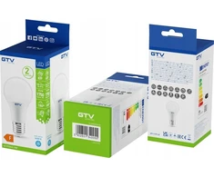 GTV LED lemputė, A65, 6400K, E27, 18W, 1700lm, AC175-265V/ 50-60Hz, RA>80, 180°, 157mA