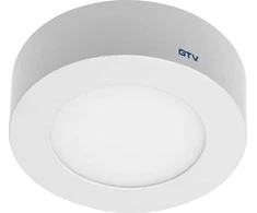 Lubinis šviestuvas Lubų žibintas GTV 560lm 120 ° IP20 3000K dangtelis baltas LD- ORN07W- CBP