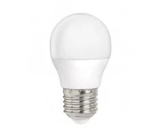GTV Modee E27 4,9W mini rutulinė LED lemputė šilta 2700K (353010,00)