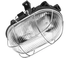 GTV Priekinis šviestuvas SANGUESA KAM, maks. 40W, E27, AC220-240V, 50-60Hz, IP54, ABS/stiklas/
