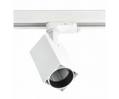 GTV Šviestuvas 1 fazės LIMA, GU10, maks. 20 W, AC220-240 V, 50/60 Hz, IP20, kvadratinis, balta