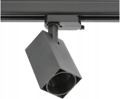 GTV Šviestuvas 1 fazės LIMA, GU10, maks. 20 W, AC220-240 V, 50/60 Hz, IP20, kvadratinis, juoda