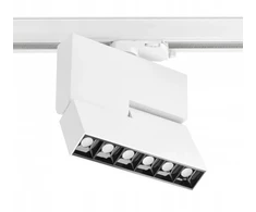 GTV LED bėgių šviesos šviestuvas SIERRA, 18 W, 1620 lm, AC220-240 V, 50/60 Hz, PF>0,9, Ra≥80,