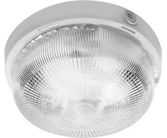 Lubinis šviestuvas GTV Plafonier LIMO E27 IP44 maks. 100W baltos (Os- RINGO1-00)