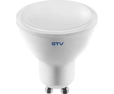 GTV LED šviesos šaltinis reguliuojamas, 7W, 560lm, GU10, 3000K, AC220-240V/50-60Hz, RA>80, PF>