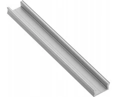 GTV LED aliuminio profilis GLAX Mini sidabrinis 2 m