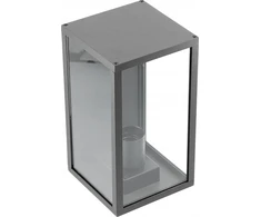 Sieninis šviestuvas GTV Sodo šviestuvas VENTANA-AU,E27, MAX.20W,IP54,AC220-240V,50-60Hz,viršutinis šviestuvas ties