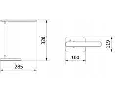 GTV IZUKA LED stalinė lempa, 6W, 400lm, AC220-240V, 50/60Hz, CCT, indukcinis įkroviklis, balta