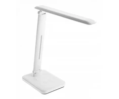 GTV IZUKA LED stalinė lempa, 6W, 400lm, AC220-240V, 50/60Hz, CCT, indukcinis įkroviklis, balta