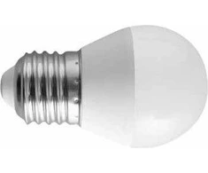 Bikuva.lt LED lemputė, B45C, SMD 2835, WARM Baltas, E27, 6W, AC220-240V, 160° šviesos kampas, 470 lm,