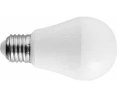 GTV LED lemputė, A60, SMD 2835, šiltai balta, E27, 6W, AC230V, 240° šviesos kampas, 470lm, 52