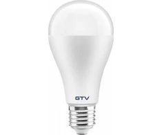 GTV LED lemputė , A65, 6500K, E27, 20W, 2400lm, AC180-250V/ 50-60Hz, RA>80, 200°, 164mA