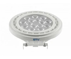 GTV LED lemputė G53 AR111 12,5 W 1100 lm 3000 K DC12V 40 laipsnių balta E19E5