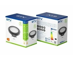 GTV LED lemputė G53 AR111 12,5 W 1250 lm 4000 K DC12V 120° juoda LD-AR111NW13W120-10