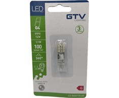 GTV LED lemputė LD-G93W25-45 2,5W G9 SMD 2835 reguliuojamo ryškumo 220lm 4000K neutrali spalva